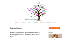 Desktop Screenshot of healingwithdawn.com