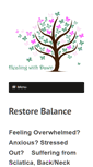 Mobile Screenshot of healingwithdawn.com